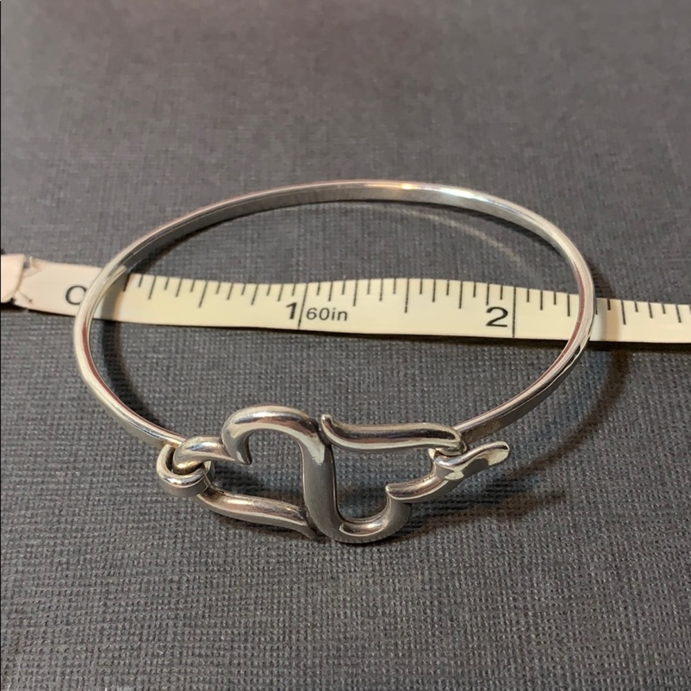 James Avery bracelet heart to heart bangle hook - Picture 6 of 7